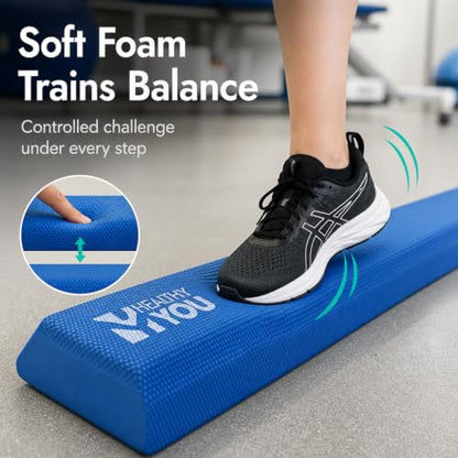 Foam Balance Beam - Stability Trainer for Physical Therapy