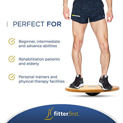 Fitterfirst Professional Balance Board - size: 20 inch