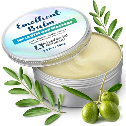 Myofascial Releaser Emollient Balm for Gua Sha Tools, Muscle Scraper Tool - color: 100g