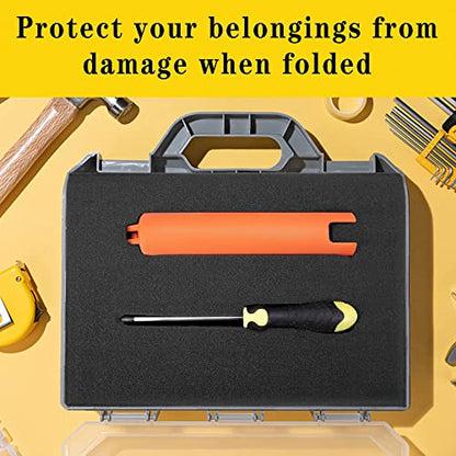 DECOHS 4 Pcs Polyurethane Foam Sheet- 16 x 12 x 1 Inch Cuttable Foam Inserts for Cases- Packing Foam Pads for Toolbox Camera Storage and Crafts - size: 16x12x1 inch