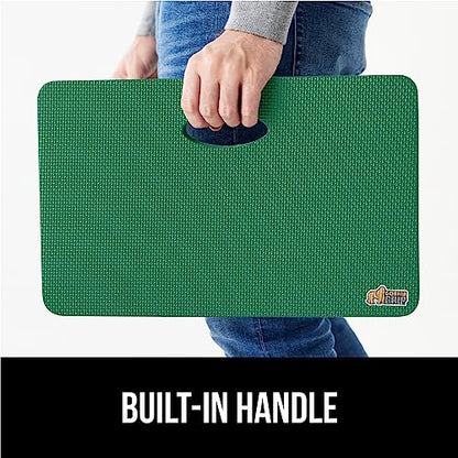 GORILLA GRIP® Extra Thick Foam Kneeling Pad for Gardening, 17.5x11 Grass - color: Grass