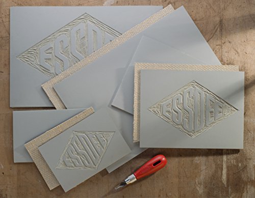 Essdee Ten Lino Cutters and Handle Set (Lino Cutter Styles 1 to 10)