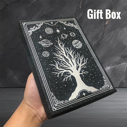 BUKE Dotted Journal - 150gsm Black Paper - 5 * 5mm DOT GRID Layout 160 Pages - A5 Size PU Leather Hardcover Drawing Sketch Notebook (Black) - color: Black