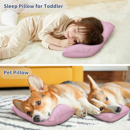 Pro Goleem Small Pillow, 11"x7"x2.5"(Pink) - color: Pink