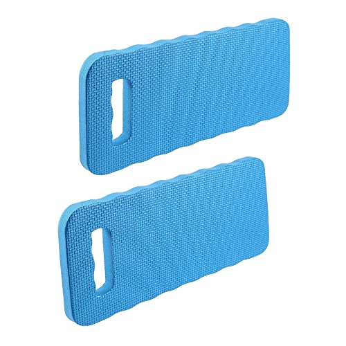 YWSHF 2 PCS Garden Kneeling Pad,Knee Mat Waterproof Foam Knee Pads for Gardening,Cleaning,Baby Bath,Yoga,Praying and Exercise 15.745'' x 7.09'' x 0.79'' - color: Blue