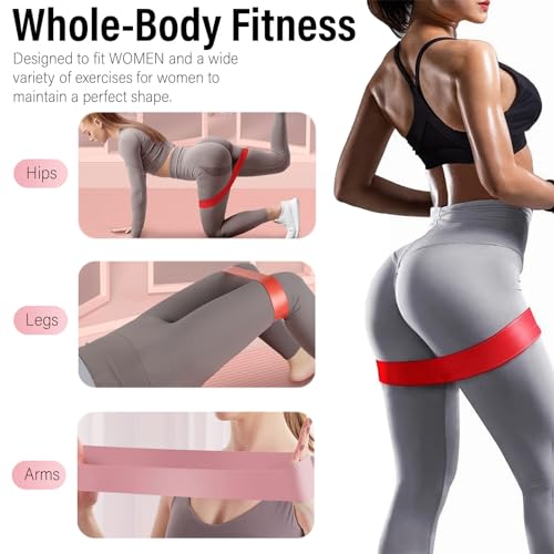 FTTYONE 5-Level Resistance Loop Bands for Men and Women