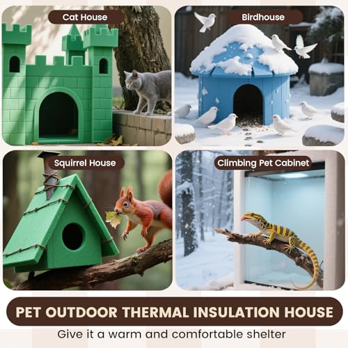 Multi Purpose XPS Foam Board, 10 Pack 11.7x7.8x0.4in Polystyrene Craft Foam | Rigid and Easy to Shape,DIY Modeling Art Projects, Party Decoration, Cosplay Prop Production, Carve,Heat Insulation - size: 11.7x7.8x0.4in-10pcs