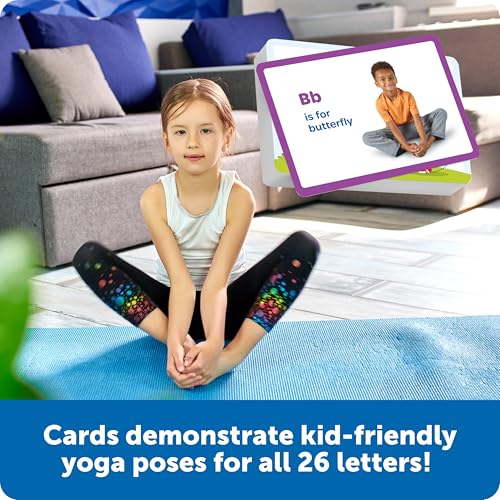Learning Resources Alpha Pose Letter Yoga, Social Emotional Learning Activities, Emotional Regulation Tools For Kids, Kids Yoga, Toddler Flash Cards, Teacher Classroom Must Haves, Toddler Gift