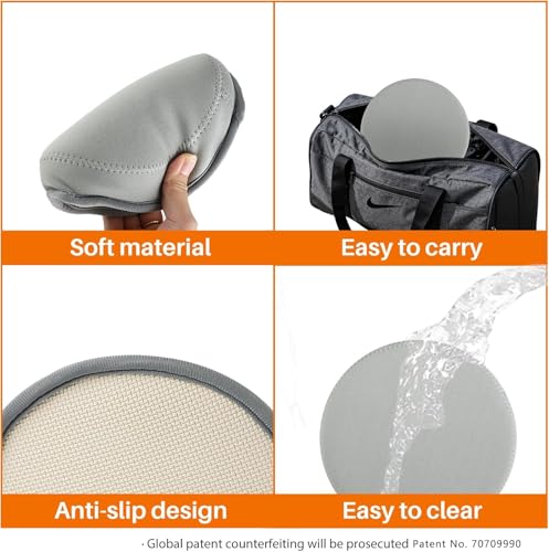 Yoga Knee Pad Cushion - color: Light Gray