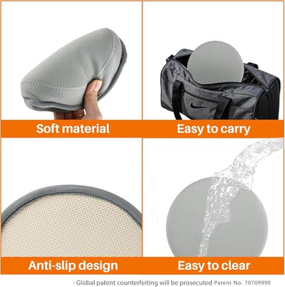 Yoga Knee Pad Cushion - color: Light Gray