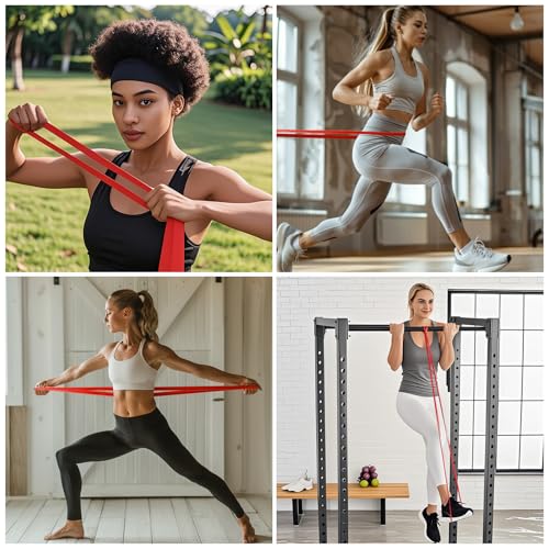 Yoga & Tension Resistance Band – Pull-Up Trainer for Strength, Chest Expansion, Flexibility & Endurance, 15-35 lb Resistance, Compact & Durable Fitness Tool