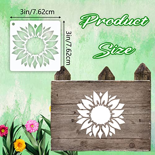 Flower Butterfly Stencils for Painting, 60 Pcs 3 Inch for Cards Rocks | Reusable & Easy to Clean, Botanical Gift Tags, Mini Wood Signs, Kids Art & Family Crafts, Journals & Scrapbooks - color: Nature