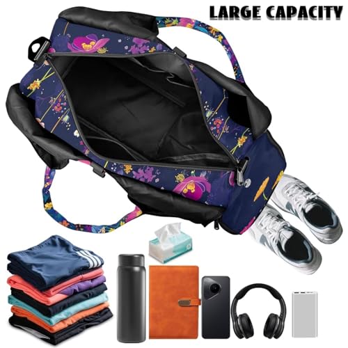 Yoga Mat Bag for Men Women Canvas Yoga Mat Carrier Take In Out Mat Easily for Beach Swim Bags Pool Sports Gym - color: GOD LOVE Print