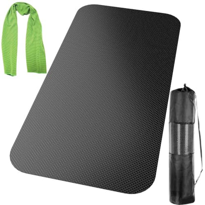 Bike Mat,Treadmill Mat,Compatible for Elliptical,Exercise Bikes, Stationary Cycles,Spin Bike,Under Exercise Bike Trainer Pad for Indoor Stationary Gym Fitness Equipment Hardwood Floor Protector - size: 47.3" x 23.6"