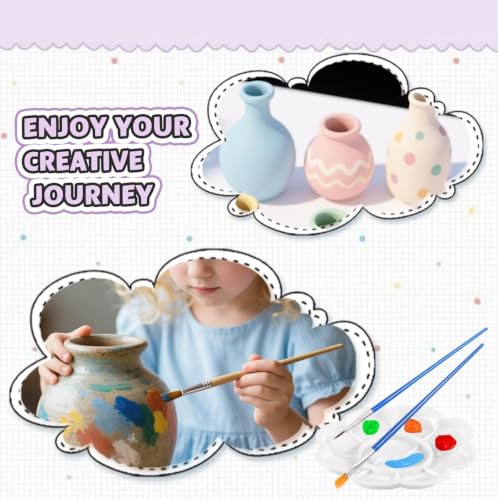 3 PCS Air Dry Clay - 3.3lbs Natural Modeling Pottery Clay for Wheel | Kids Arts & Crafts Supplies