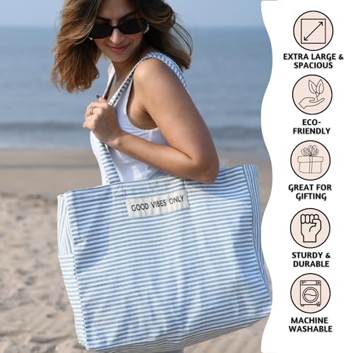 Folkulture Beach Bags for Women, Waterproof, Beach Must Haves -17x14 inch - color: Forest Green