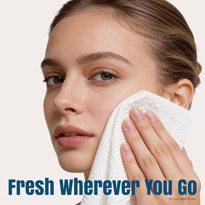 Ourmed Life Compressed Towel, Disposable Washcloths, 12 x 10 In, 112 Count - size: 112 Count (Pack of 2)