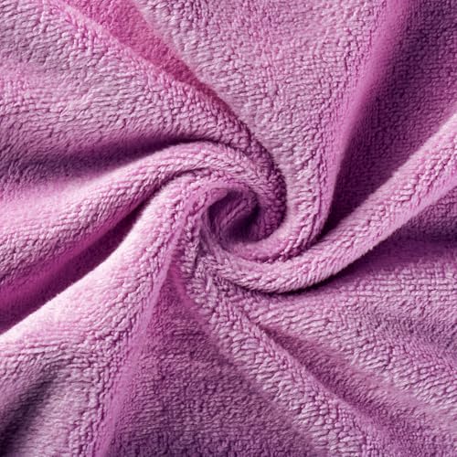 Microfiber Gym Towels for Men Women Workout - 14"x29" - Set of 3 - color: Blue+grey+purple