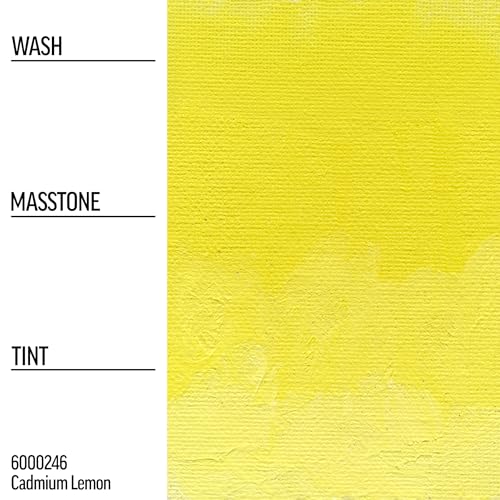 Williamsburg Artist Oil Colors by GOLDEN, Cadmium Lemon, 150 ml tube, Professional Oil Paint, Opaque - color: Cadmium Lemon, size: 5.07 Fl Oz (Pack of 1)