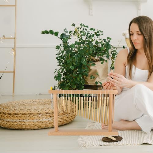 LIEKE 20 Tone Tabletop Wind Chime Hand Chime Sound Healing Instrument