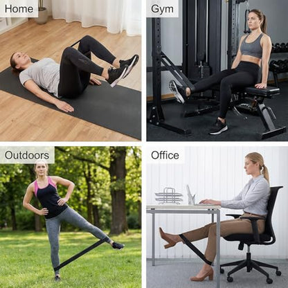 Ring Resistance Bands X-Heavy Heavy Duty Resistance Ring Total Body Fitness Exercise Bands Must Have for Working Out Fitness Leg Strength Training Yoga Men and Women Black 3 Pieces