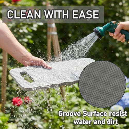 20 Pcs Garden Kneeling Pad, 15.4 x 6.7 Inch, Grey - color: Gray