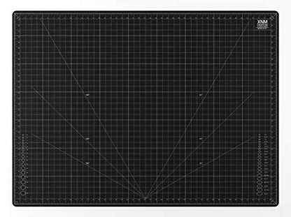 Premium Self Healing Cutting Mat - 36 Inches by 48 inches - A0-3 Layer Quality PVC Construction - Dual Sided, Imperial and Metric Grid Lines - Perfect for Cutting, Sewing, and Crafts - size: 48"L x 36"W