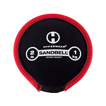 HYPERWEAR SandBell® Soft Sandbag Weight (2–50 lbs) – Pre-Filled with Clean USA Sand, Safe Soft Weight for Strength Training, HIIT, Functional Fitness, Rucking & Home Workouts