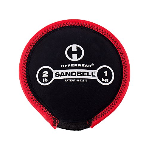 HYPERWEAR SandBell® Soft Sandbag Weight (2–50 lbs) – Pre-Filled with Clean USA Sand, Safe Soft Weight for Strength Training, HIIT, Functional Fitness, Rucking & Home Workouts