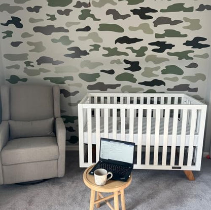 Camo Stencils for Spray Paint 12inch Camouflage Stencils | Reusable Camo Stencil for Painting on Boat Truck Fabric Wall - style: Camo