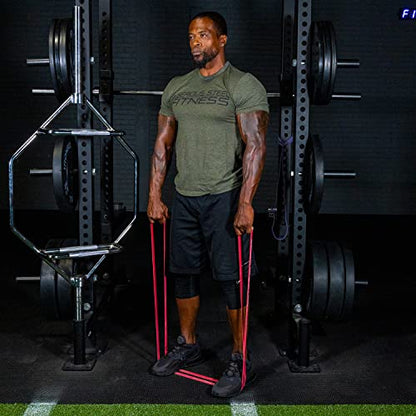 SERIOUS STEEL FITNESS Assisted 41" Pull-Up Band, Resistance & Stretch, Powerlifting & Pull-up Assist Loop (Single Band) - style: #2 (10-50 lbs)