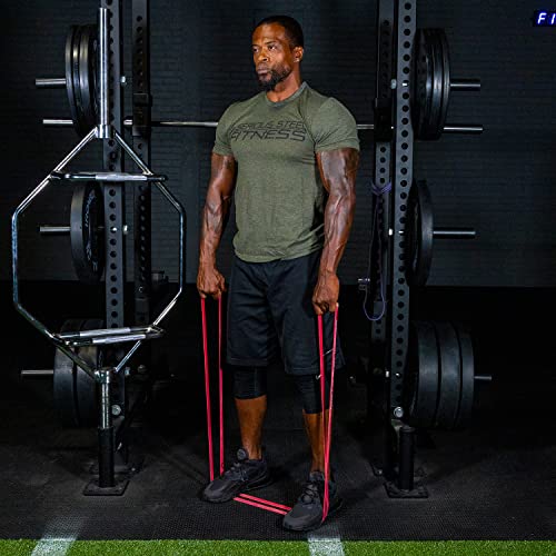 SERIOUS STEEL FITNESS Assisted 41" Pull-Up Band, Resistance & Stretch, Powerlifting & Pull-up Assist Loop (Single Band) - style: #2 (10-50 lbs)