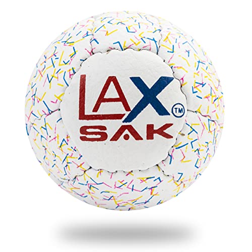 Soft Practice Lacrosse Balls,1, 2, 3, 6, 12, 24, 36, 60, & 120 Packs - Same Weight & Size as a Regulation Lacrosse Balls, Great for Indoor & Outdoor Practices, Less Bounce & Minimal Rebounds - color: 크레용 색종이 조각, size: 1팩