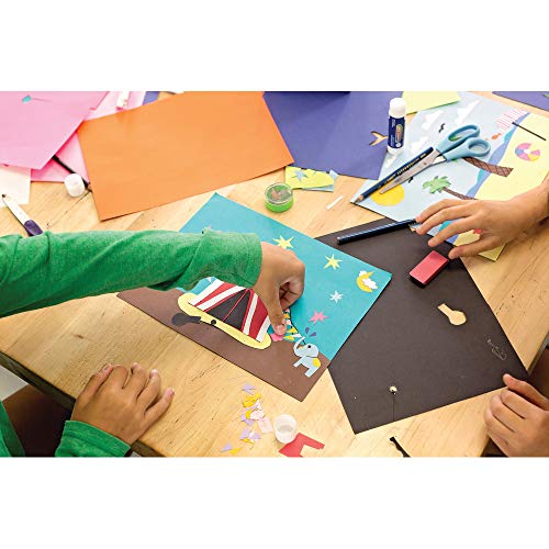 PACON Tru-Ray Sulphite Construction Paper, 12 x 18 Inches, Red, 50 Sheets (102994) (Pack of 2) - color: Holiday Red, size: 12" x 18", style: 50 Count (Pack of 2)