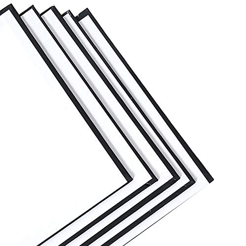 CONDA Black Canvases for Painting, Canvas Panels 8x10 inch, Pack of 14, 100% Cotton Acid-Free, 8 oz Gesso-Primed, Art Boards for Oil & Acrylic Painting - size: 8"x10"
