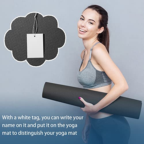 LEIFIDE 10 Pack Yoga Mat Bulk 68'' x 24'' x 4mm Thick Yoga Mat - color: Black