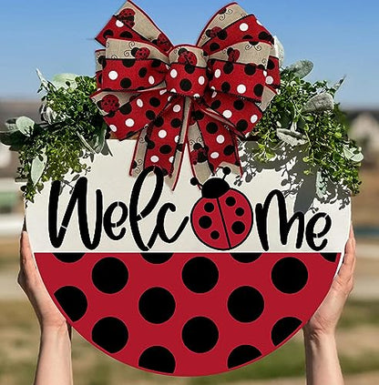 Welcome Stencils for Painting on Wood 12" Stencils for Crafts Reusable | Welcome Stencil for Wood Sign Hello Templates for Door Hanger - style: Daily 13p