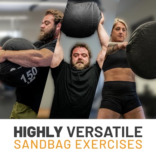 Strongman Sandbag Bells of Steel - Fitness Sand Bag for Weight Training - style: 300 lb