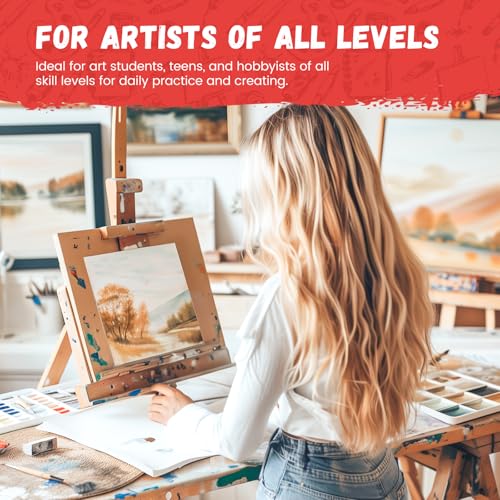 5x7 Inch 96 Pack Small Painting Canvas Boards Mini Blank Canvas Panels, Primed Acid Free for Oil Paint,Watercolor,Acrylic Paint - size: 5"x7" - 96 pack