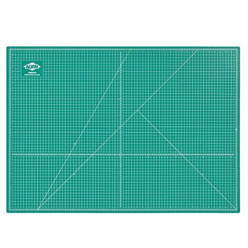 ALVIN GBM Self-Healing Cutting Mat 30 x 42 inch | Double-Sided Green/Black | 5-Layer Gridded Surface for Arts, Crafts and Sewing - Model GBM3042 - size: 42"L x 30"W