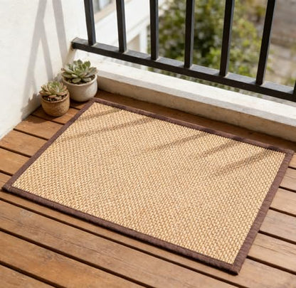 Levemolo Bamboo Woven Seat Cushion 15.74 X 11.81 X 0.19 in Floor Cushion for Meditation Yoga Tatami Mat Seating Breathable Summer Cooling Pad for Home Bedroom Dining Room Office - color: As Shown 1