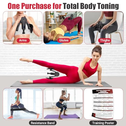 Thigh Trainer for Women, 10-100lb Adjustable Pelvic Floor Exercise