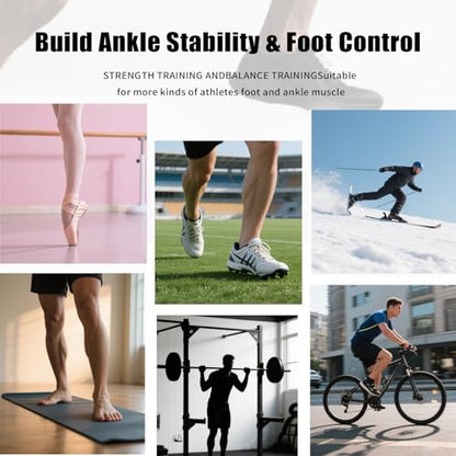 Plantar Fasciitis Relief Ankle Strengthener - Foot & Board Foot Arch Strengthener for Achilles Tendonitis Heel Spurs Balance for Support Flat Feet & Post-Injury Recovery - size: 11.81"