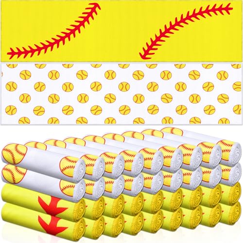 FuWeave 소프트볼 쿨링 타월 선물 101.6 x 30.5cm(40 x 12인치) - color: 소프트볼., size: 40 x 12 inches