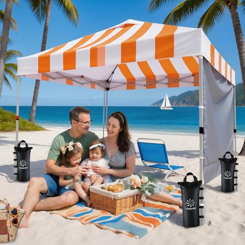 Canopy Weights Sand Bags for Canopy Legs - Portable Tent Weights Set of 4, Sand Bags for Weight(Bearing 120 lbs), Heavy Duty Windproof Anchors for Pop Up Tent, Outdoor Events & Market Stalls(No Sand) - size: 4X30LBS