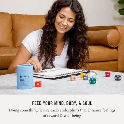 Two Tumbleweeds Mood-Boosting Activity Dice – Set of 9 Dice