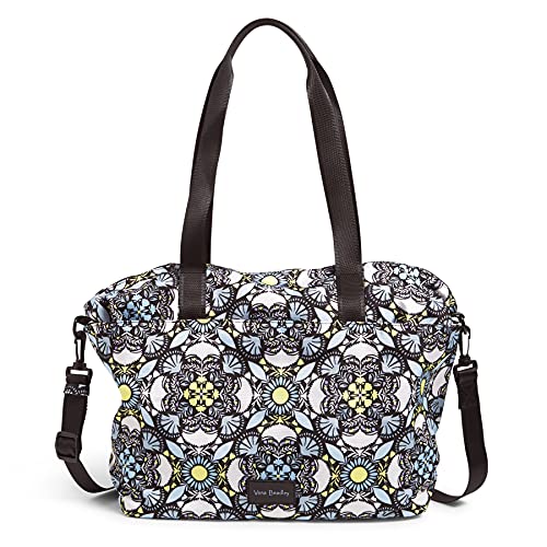 Vera Bradley Women's Recycled Lighten Up Reactive Tote Bag - color: Plaza Medallion