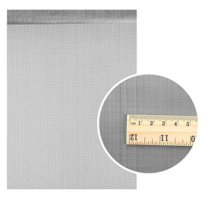 304 Stainless Steel Mesh Screen Filter 200 Mesh Fabric,Metal Fine Mesh Material Screen Roll,30cm×100cm Filter Cloth