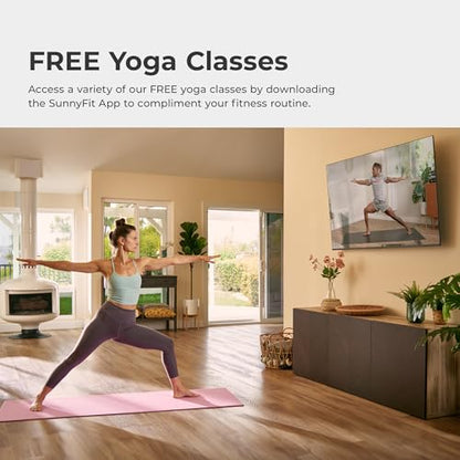 Sunny Health & Fitness Exercise Yoga Mats - Non-Slip Support for Home & Gym - color: Premium Blue