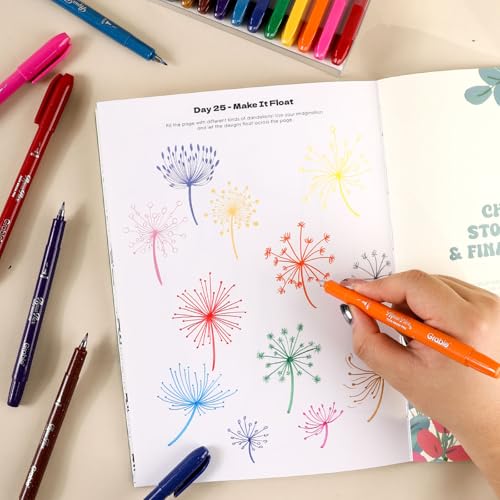 Grabie AquaFlex Sign Brush Pen Set of 12 – Flexible Brush Tip with Waterproof, Archival Ink for Calligraphy, Journaling, Drawing & Illustration – Vibrant, Quick-Drying, Non-Toxic & Smudge-Proof